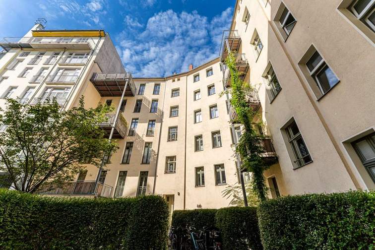 View towards the apartment