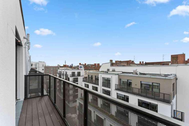 Balkon Musterwohnung