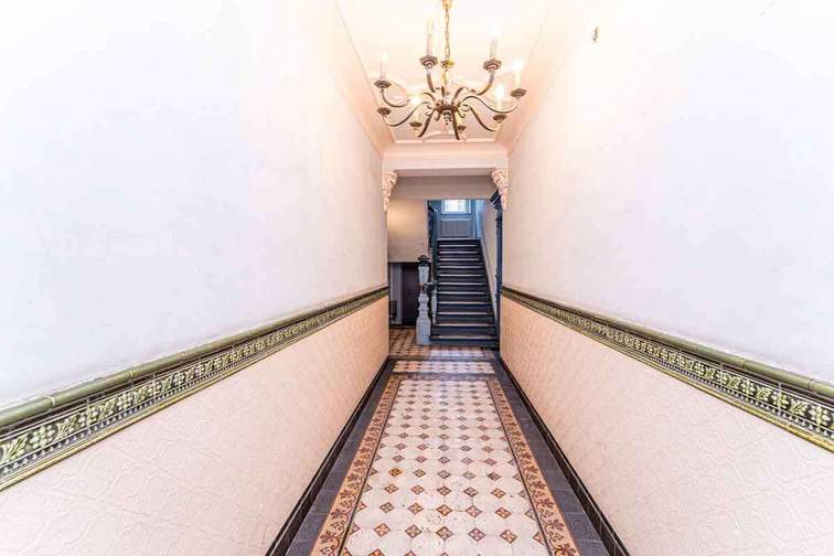Entrance area of the house