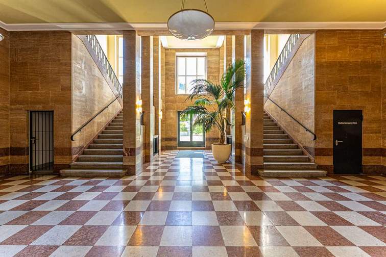 Entrance area of the house