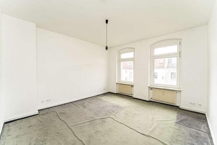 Zimmer vor der Renovierung