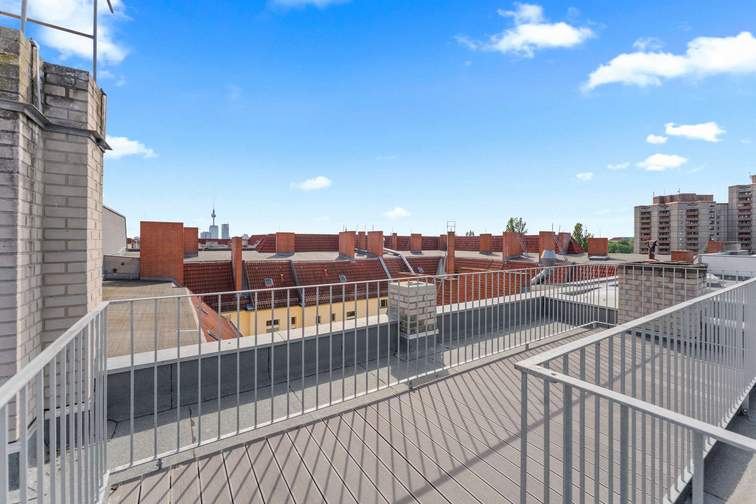 Aufdachterrasse