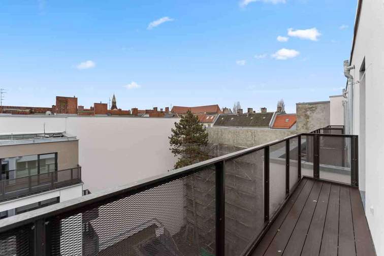 Balkon Musterwohnung