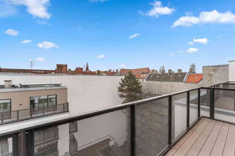 Balkon Musterwohnung