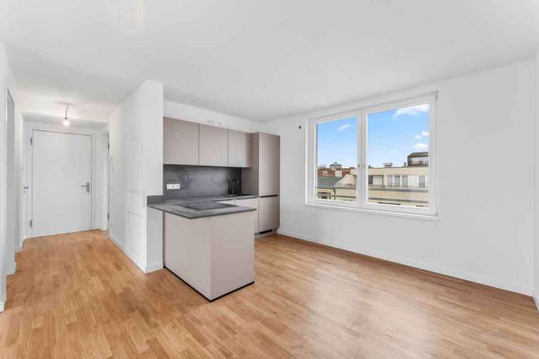 Eingang, Küche Musterwohnung