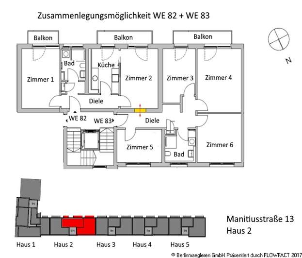 Zusammenlegung WE 82+83